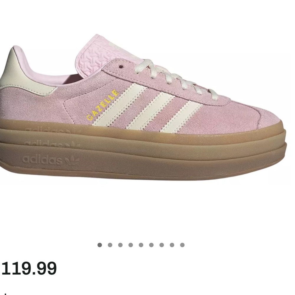 Adidas Women's Soft Pink Gazelle Sneakers